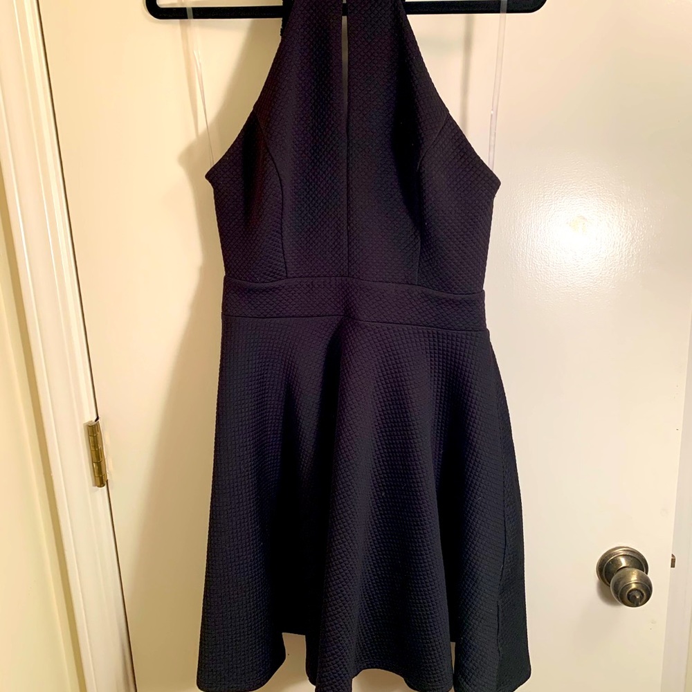Black Halter Dress